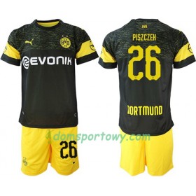 Koszulka Borussia Dortmund Piszczek 26 Dziecięcy Wyjazdowe Koszulki Piłkarskie 2018-2019 Krótki Rękaw